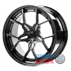 WS FORGED WS-052C 10.5x22 5x112 ET10 DIA66.5 CLSBI - фото