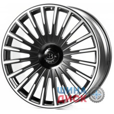 Replica FORGED LR-5C 10x24 5x120 ET38 DIA72.4 SBwMF - фото