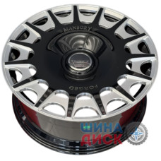 Replica FORGED MAN0002 9.5x23 5x120 ET42.5 DIA72.4 GBW/MS
