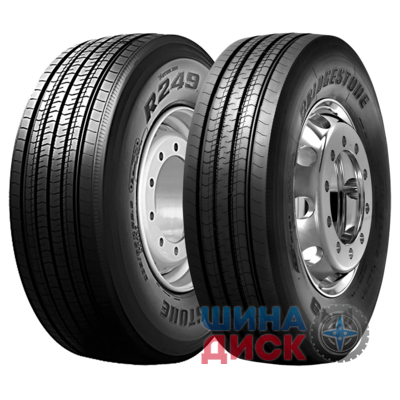 Bridgestone R249 Ecopia (рулевая) 315/80 R22.5 154/150M - фото